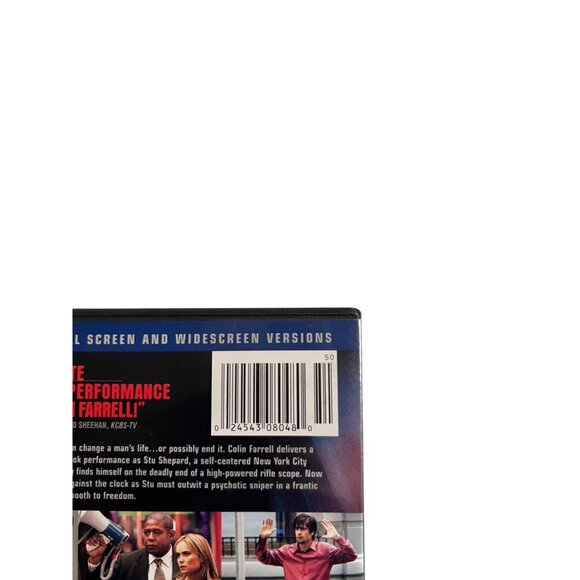 Phone Booth 2003 DVD Action Thriller Colin Farrell Forest Whitaker Pre-Owned - Picture 4 of 5